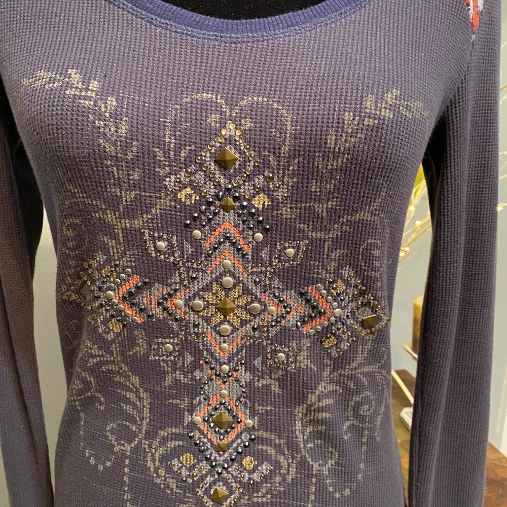 Miss Me long sleeve top